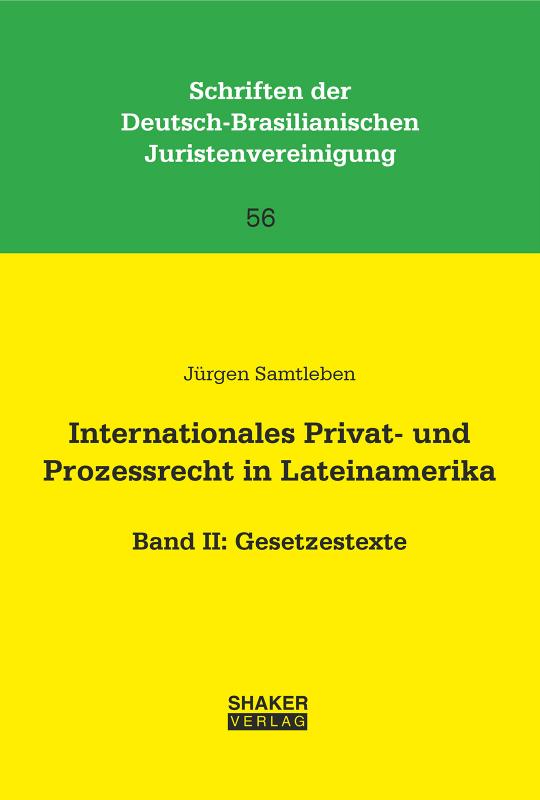 Cover-Bild Internationales Privat- und Prozessrecht in Lateinamerika