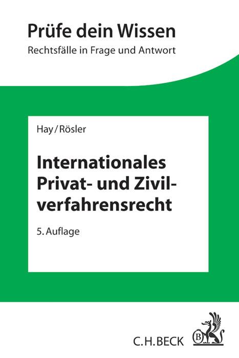 Cover-Bild Internationales Privat- und Zivilverfahrensrecht