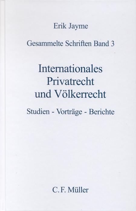 Cover-Bild Internationales Privatrecht und Völkerrecht