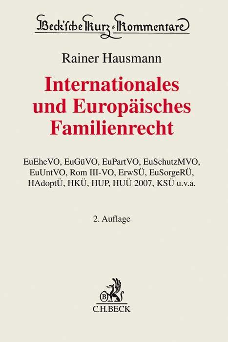 Cover-Bild Internationales und Europäisches Familienrecht