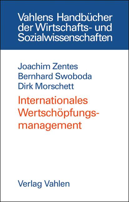 Cover-Bild Internationales Wertschöpfungsmanagement