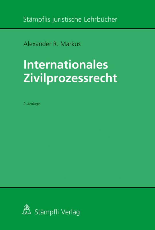 Cover-Bild Internationales Zivilprozessrecht