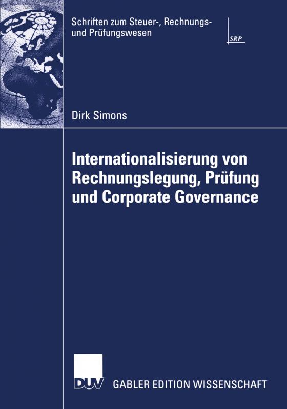 Cover-Bild Internationalisierung von Rechnungslegung, Prüfung und Corporate Governance