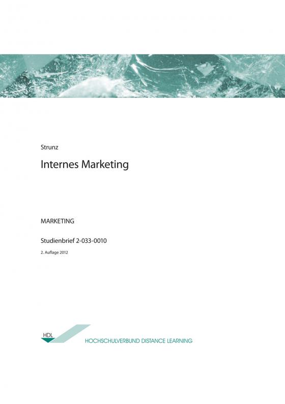 Cover-Bild Internes Marketing