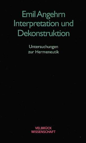 Cover-Bild Interpretation und Dekonstruktion