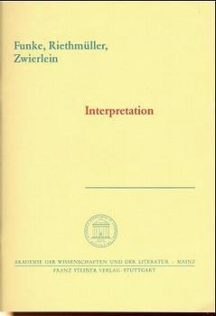 Cover-Bild Interpretation