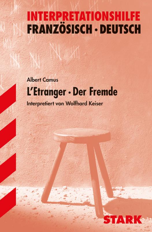 Cover-Bild Interpretationen Französisch - Camus: L'Étranger/Der Fremde