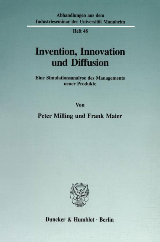 Cover-Bild Invention, Innovation und Diffusion.
