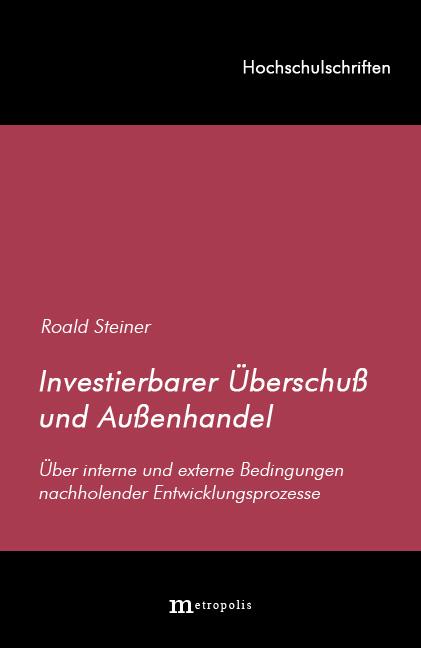 Cover-Bild Investierbarer Überschuß und Außenhandel