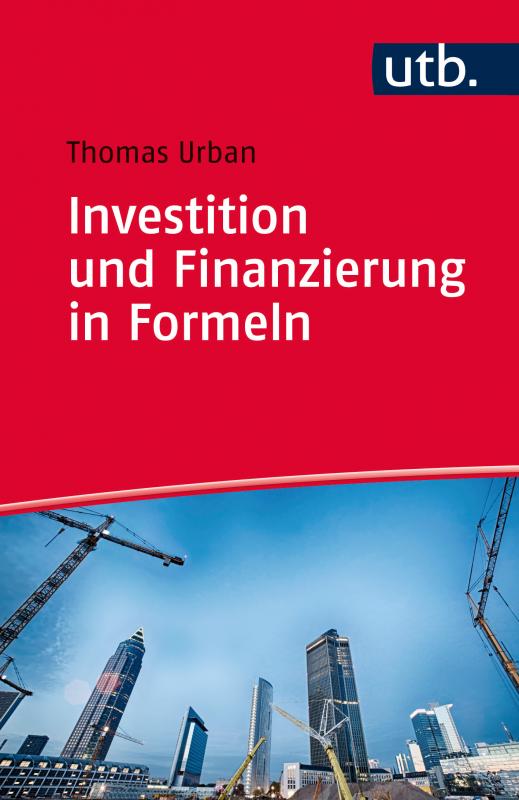 Cover-Bild Investition und Finanzierung in Formeln