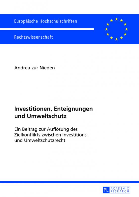 Cover-Bild Investitionen, Enteignungen und Umweltschutz