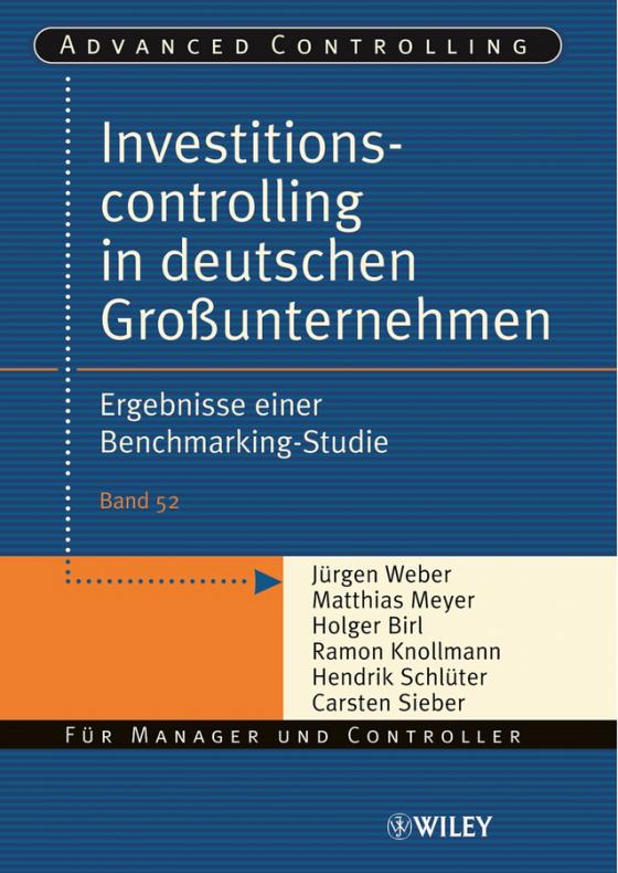 Cover-Bild Investitionscontrolling in deutschen Großunternehmen