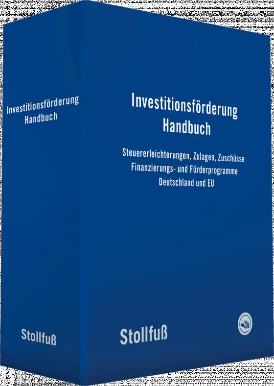 Cover-Bild Investitionsförderung Handbuch - online