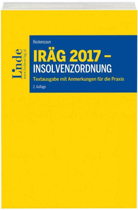 Cover-Bild IRÄG 2017 - Insolvenzordnung