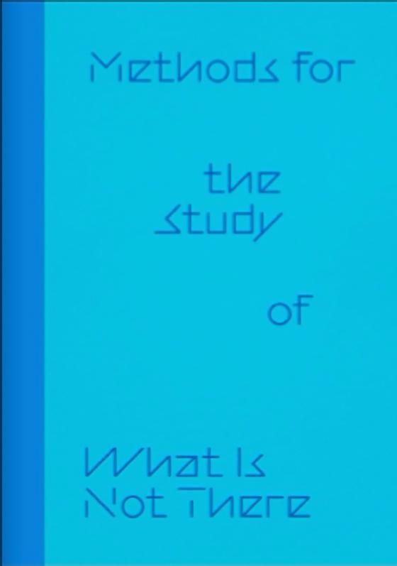 Cover-Bild Irina Gheorghe: Methods for the Study of What Is Not There