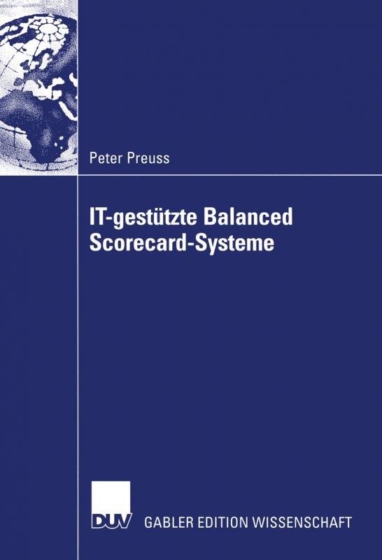 Cover-Bild IT-gestützte Balanced Scorecard-Systeme