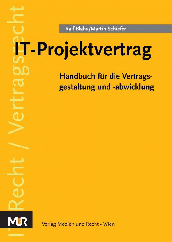 Cover-Bild IT-Projektvertrag