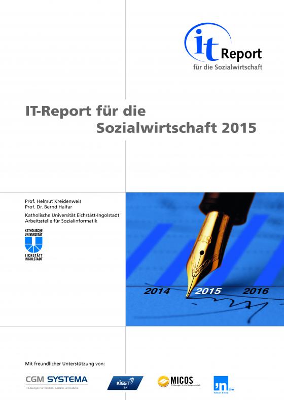Cover-Bild IT-Report für die Sozialwirtschaft 2015