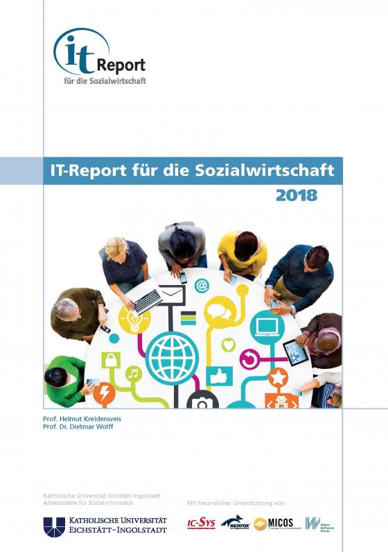 Cover-Bild IT-Report für die Sozialwirtschaft 2018