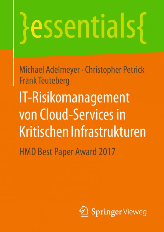 Cover-Bild IT-Risikomanagement von Cloud-Services in Kritischen Infrastrukturen