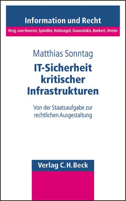 Cover-Bild IT-Sicherheit kritischer Infrastrukturen