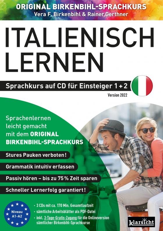 Cover-Bild Italienisch lernen für Einsteiger 1+2 (ORIGINAL BIRKENBIHL)