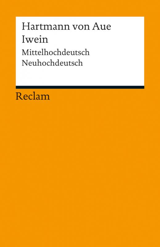 Cover-Bild Iwein. Mittelhochdeutsch/Neuhochdeutsch