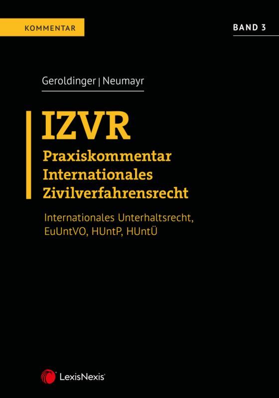 Cover-Bild IZVR Praxiskommentar Internationales Zivilverfahrensrecht