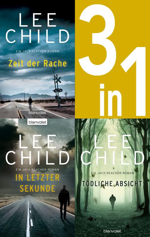 Cover-Bild Jack Reacher Band 4-6 - Zeit der Rache / In letzter Sekunde / Tödliche Absicht