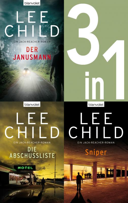 Cover-Bild Jack Reacher Band 7-9: - Der Janusmann / Die Abschussliste / Sniper