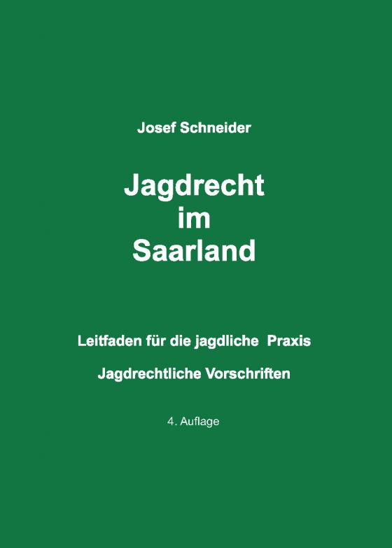 Cover-Bild Jagdrecht im Saarland