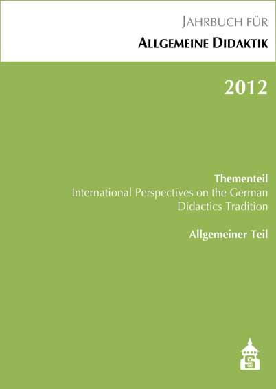 Cover-Bild Jahrbuch für Allgemeine Didaktik 2012