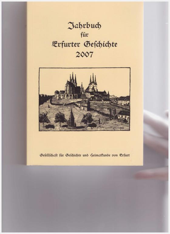 Cover-Bild Jahrbuch für Erfurter Geschichte - Band 2/2007