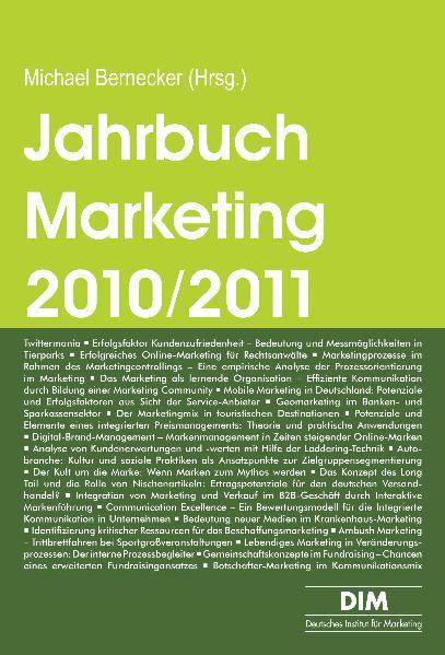 Cover-Bild Jahrbuch Marketing 2010/2011