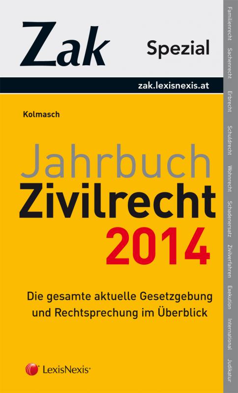 Cover-Bild Jahrbuch Zivilrecht 2014