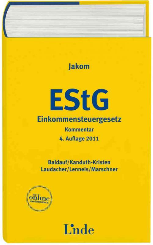 Cover-Bild Jakom Einkommensteuergesetz 2011