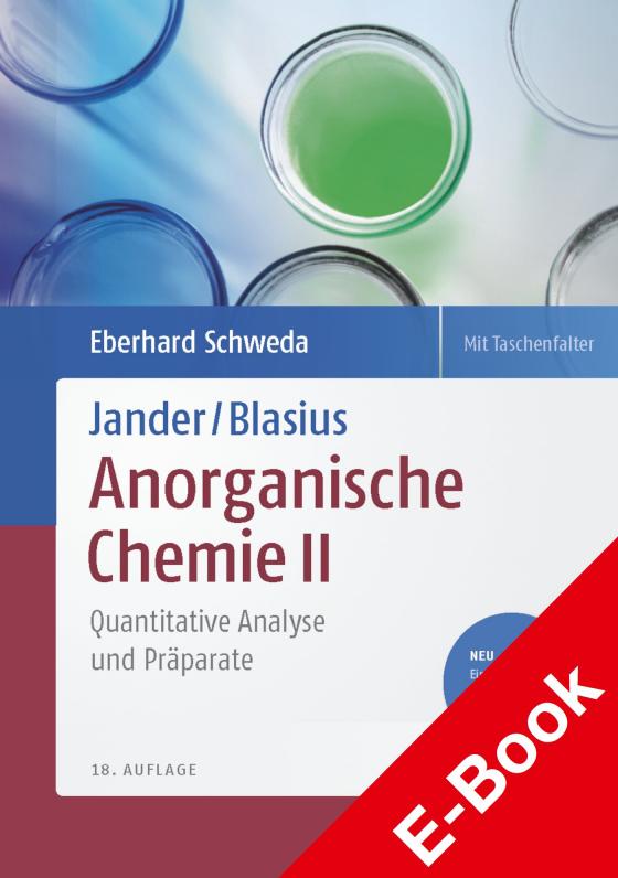 Cover-Bild Jander/Blasius | Anorganische Chemie II