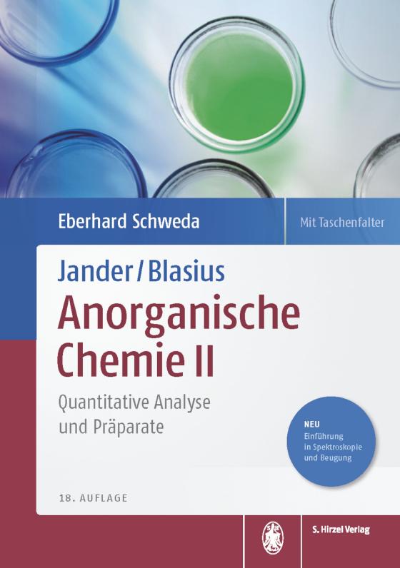 Cover-Bild Jander/Blasius | Anorganische Chemie II