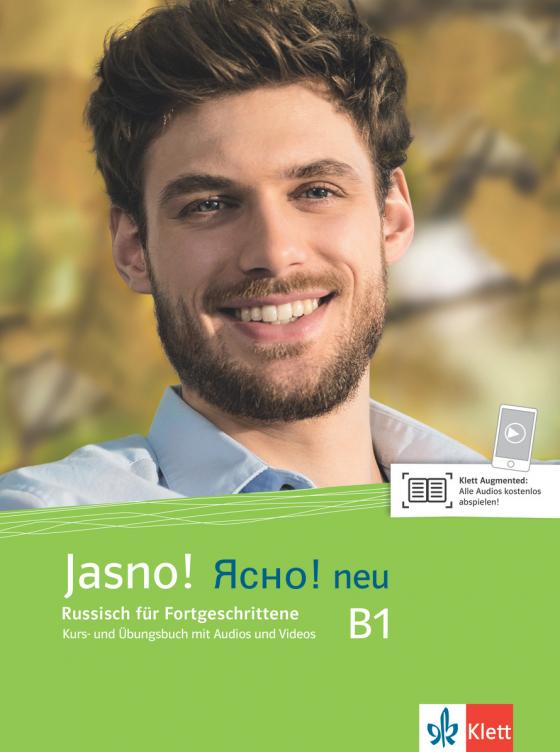 Cover-Bild Jasno! neu B1. Russisch für Fortgeschrittene, Kurs- und Übungsbuch mit MP3-CD und Videos + E-Book