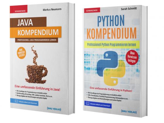 Cover-Bild Java Kompendium + Python Kompendium (Hardcover)