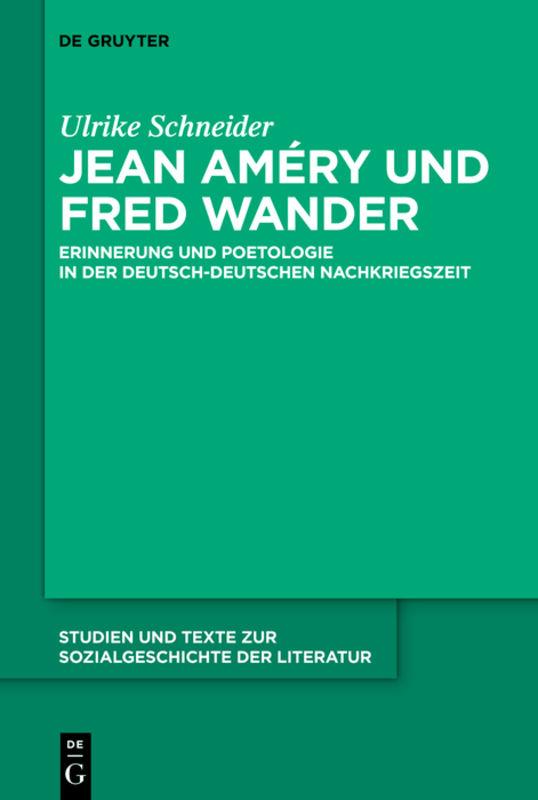 Cover-Bild Jean Améry und Fred Wander