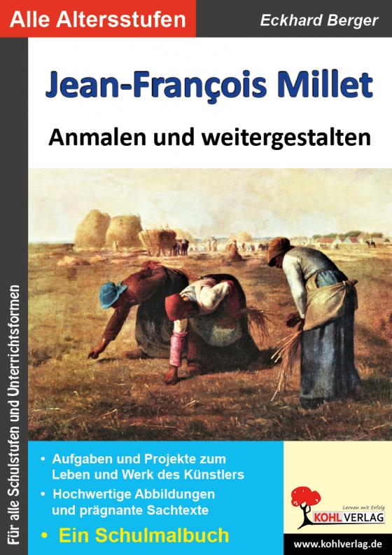 Cover-Bild Jean-Francois Millet ... anmalen und weitergestalten