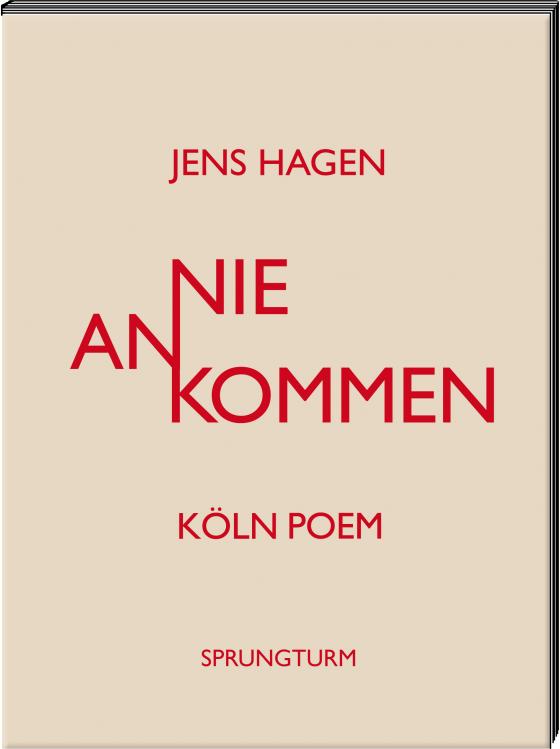 Cover-Bild Jens Hagen Nie ankommen
