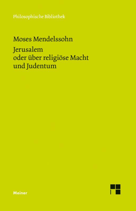 Cover-Bild Jerusalem oder über religiöse Macht und Judentum