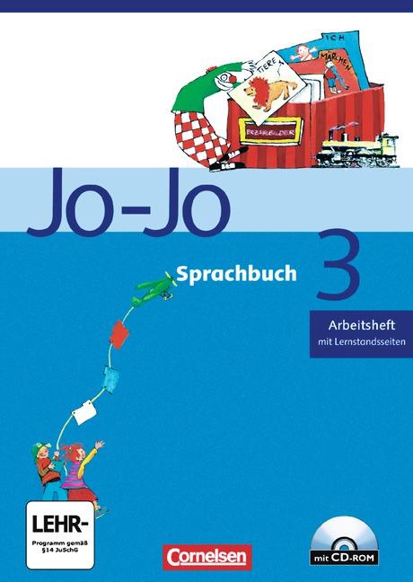 Cover-Bild Jo-Jo Sprachbuch - Allgemeine Ausgabe 2004 / 3. Schuljahr - Arbeitsheft