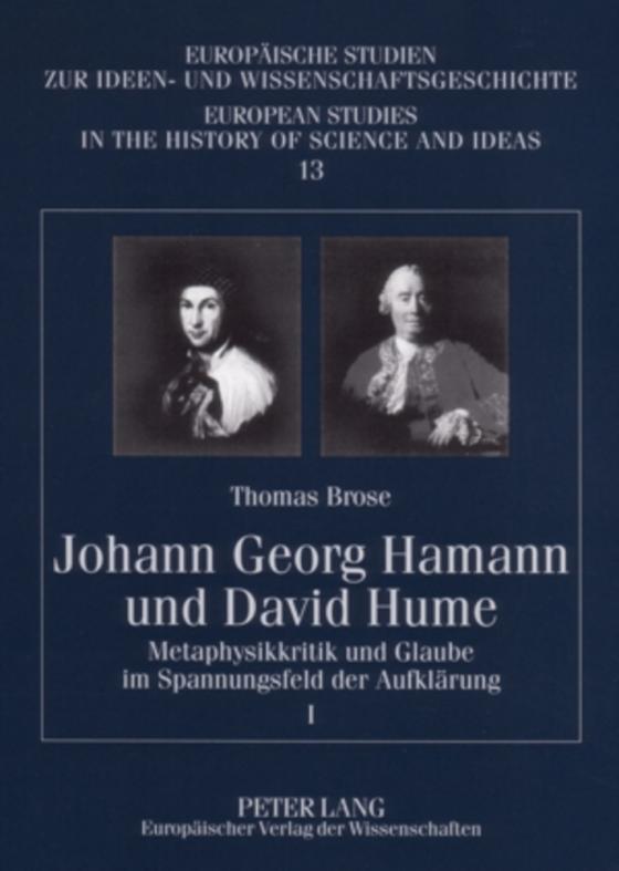 Cover-Bild Johann Georg Hamann und David Hume