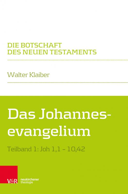 Cover-Bild Johannesevangelium I