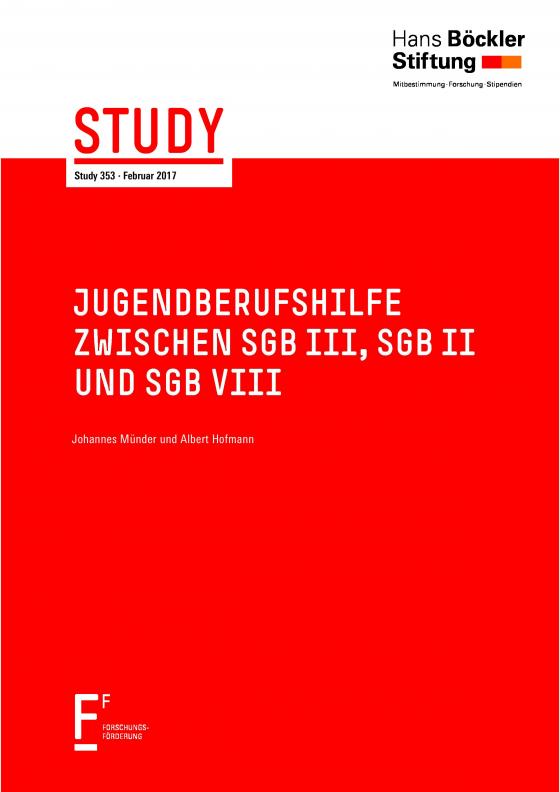 Cover-Bild Jugendberufshilfe zwischen SGB III, SGB II und SGB VIII