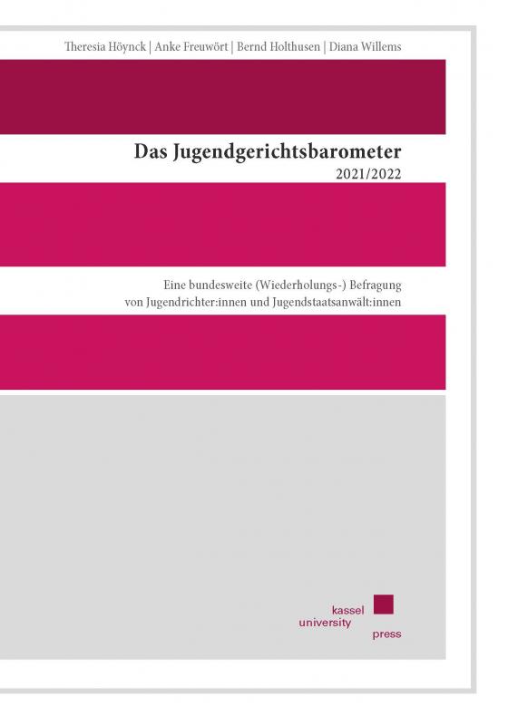Cover-Bild Jugendgerichtsbarometer 2021/2022