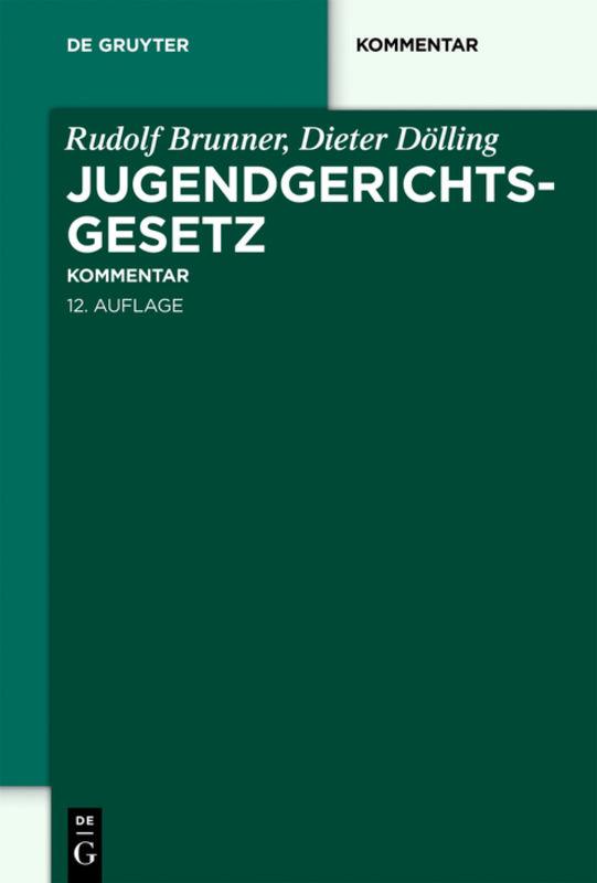 Cover-Bild Jugendgerichtsgesetz